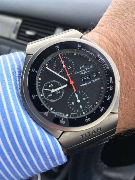 iwc porsche design crono 02|iwc porsche titanium watch review.